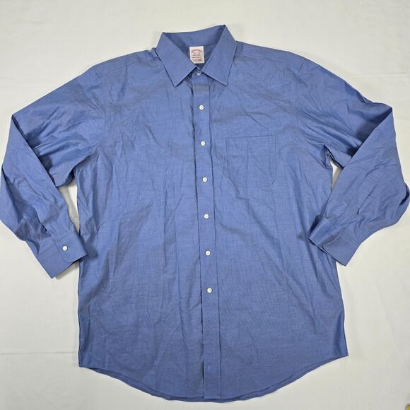 Brooks Brothers Men's Madison Fit Button Down Non Iron Dress Shirt 16.5 33 - Picture 1 of 13